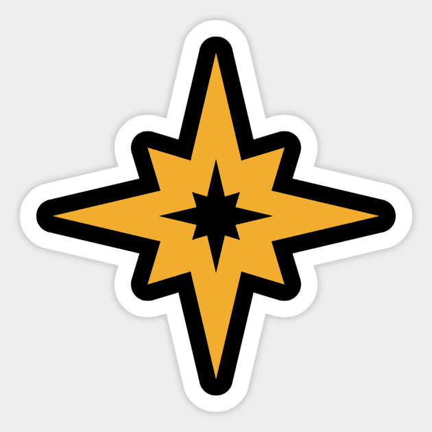 North Star Sticker by Indie Pop